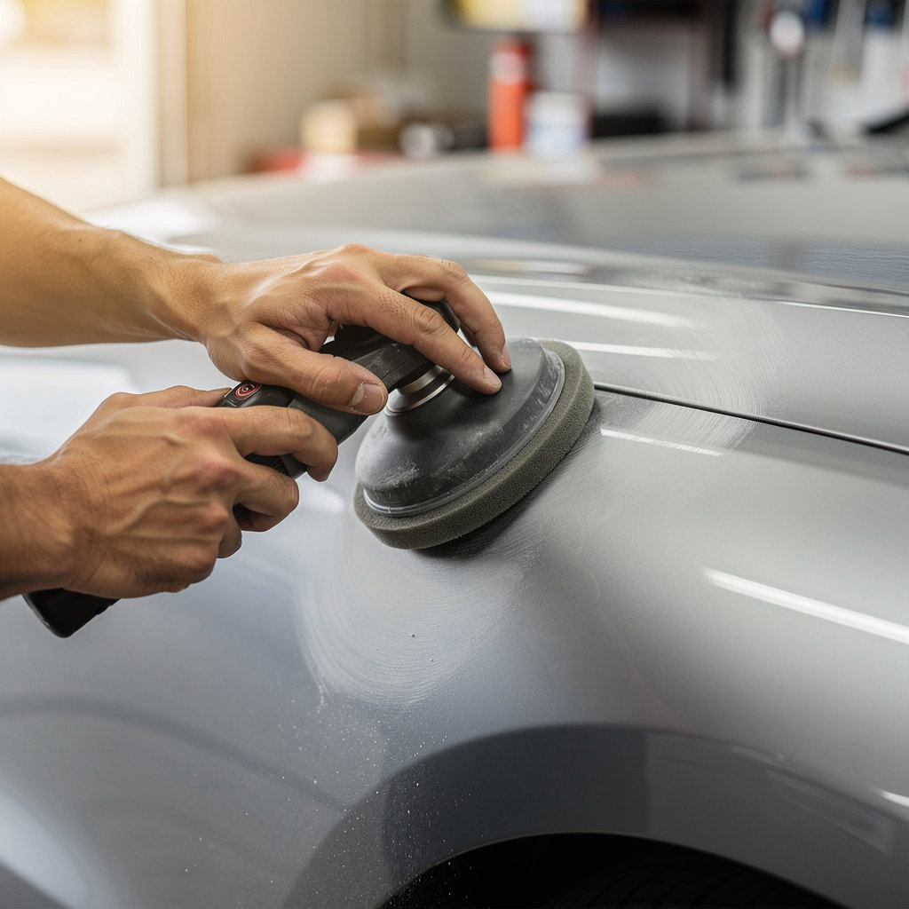 Mario's Autobody Escondido technician performing expert collision repair and auto body services in Escondido, CA